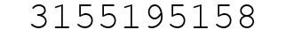 Number 3155195158.