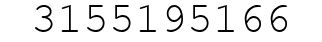 Number 3155195166.