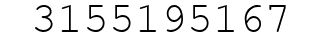 Number 3155195167.