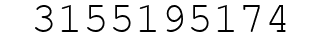 Number 3155195174.