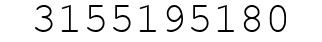Number 3155195180.