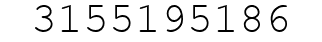 Number 3155195186.