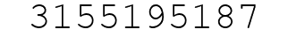 Number 3155195187.