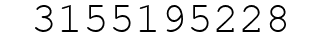Number 3155195228.