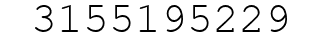Number 3155195229.