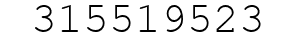 Number 315519523.