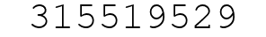 Number 315519529.