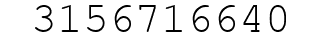 Number 3156716640.