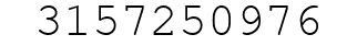 Number 3157250976.