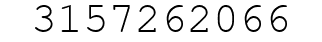 Number 3157262066.
