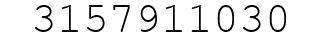 Number 3157911030.