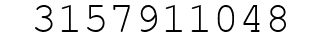 Number 3157911048.