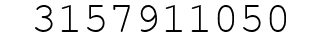 Number 3157911050.