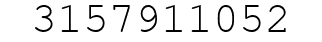 Number 3157911052.