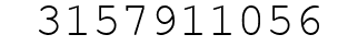 Number 3157911056.