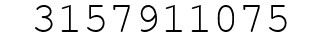 Number 3157911075.