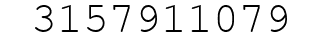 Number 3157911079.