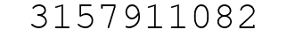 Number 3157911082.