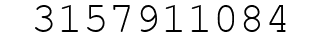 Number 3157911084.