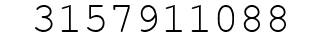 Number 3157911088.