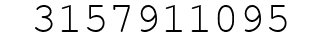 Number 3157911095.