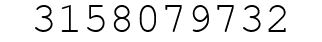 Number 3158079732.