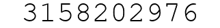Number 3158202976.