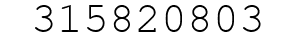 Number 315820803.