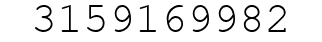 Number 3159169982.
