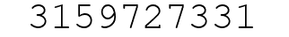 Number 3159727331.