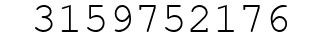 Number 3159752176.