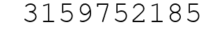 Number 3159752185.