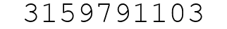 Number 3159791103.