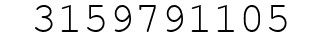 Number 3159791105.