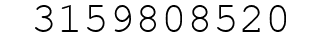 Number 3159808520.