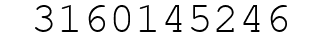 Number 3160145246.
