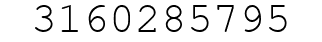 Number 3160285795.