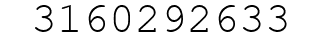 Number 3160292633.