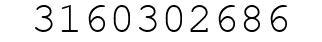 Number 3160302686.