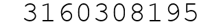 Number 3160308195.