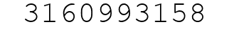 Number 3160993158.