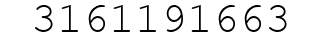 Number 3161191663.