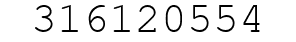 Number 316120554.