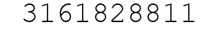 Number 3161828811.