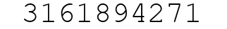 Number 3161894271.
