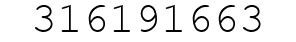 Number 316191663.