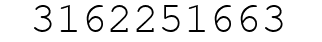 Number 3162251663.