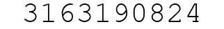 Number 3163190824.