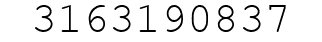 Number 3163190837.