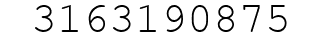 Number 3163190875.